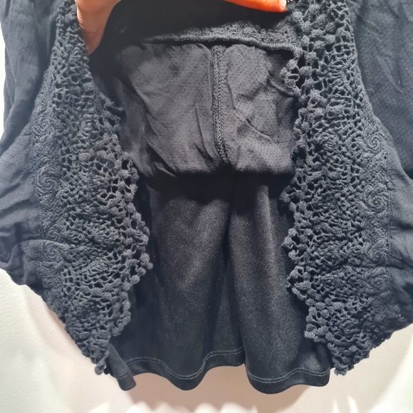 Xhilaration Sleeveless Black Lace Detail Dress Size XS - Picture 9 of 13